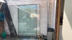 Twee glasplaten, Doe-het-zelf en Verbouw, Glas en Ramen, Ophalen, Zo goed als nieuw, Glasplaat, 160 cm of meer