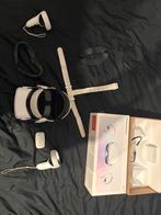 Oculus quest 2 incl bobovr headstrap, Spelcomputers en Games, Virtual Reality, Ophalen of Verzenden, Refurbished, VR-bril, Overige platformen