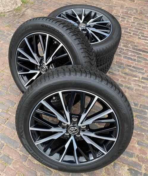 ALS NIEUWE Toyota C-HR velgen + 225/50 R18 winterbanden, Auto-onderdelen, Banden en Velgen, Banden en Velgen, Winterbanden, 18 inch