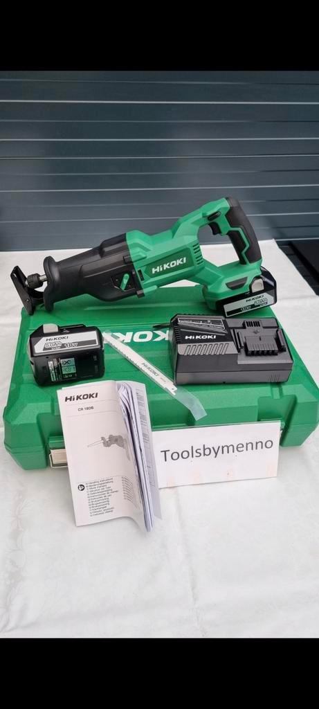 NIEUW Hikoki CR18DB (WJZ) Accu reciprozaag 18V 5.0Ah, Doe-het-zelf en Verbouw, Gereedschap | Zaagmachines, Nieuw, Reciprozaag