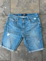 Hollister spijker korte broek/short maat W31, Blauw, W32 (confectie 46) of kleiner, Ophalen of Verzenden, Zo goed als nieuw