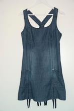 Te koop Spijkertuniek, tuniek, korte jurk Miss Etam 38 blauw, Maat 38/40 (M), Blauw, Nieuw, Ophalen of Verzenden