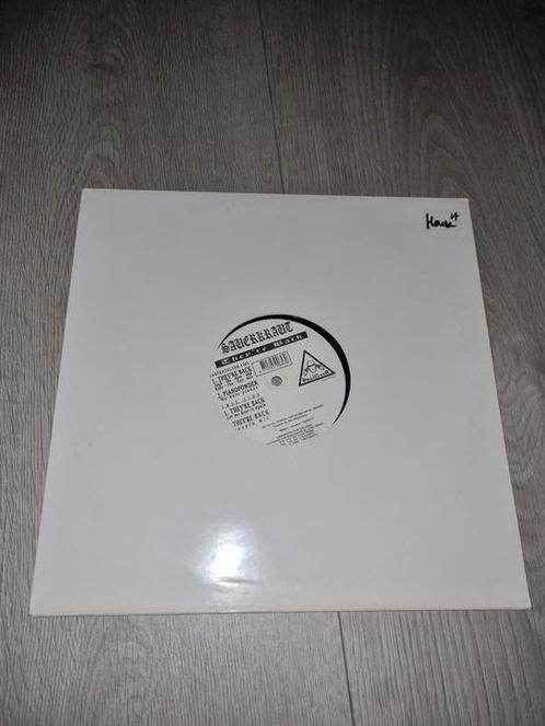 12 inch maxisingle van Sauerkraut : they're back (TECHNO), Cd's en Dvd's, Vinyl | Dance en House, Gebruikt, Techno of Trance, 12 inch