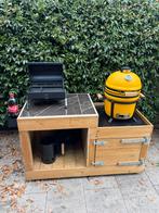 Buiten keuken voor BBQ of Kamado of The Bastard, Tuin en Terras, Houtskoolbarbecues, Ophalen, Nieuw, Met accessoires