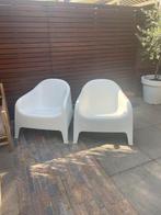 Ikea witte kuipstoel tuin, Ophalen, Kunststof