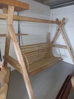 Schommelbank massief hout goedkoop nieuw, Ophalen, Nieuw, Meerpersoons, Binnen