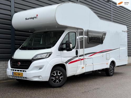 Sunlight A70 2.3 6 persoons Cruise Airco Apk Camera GARAGE!, Caravans en Kamperen, Campers, Bedrijf, tot en met 6, Sunlight, Diesel