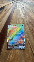 Pokemon kaart Drednaw vmax rainbow, Ophalen of Verzenden, Zo goed als nieuw