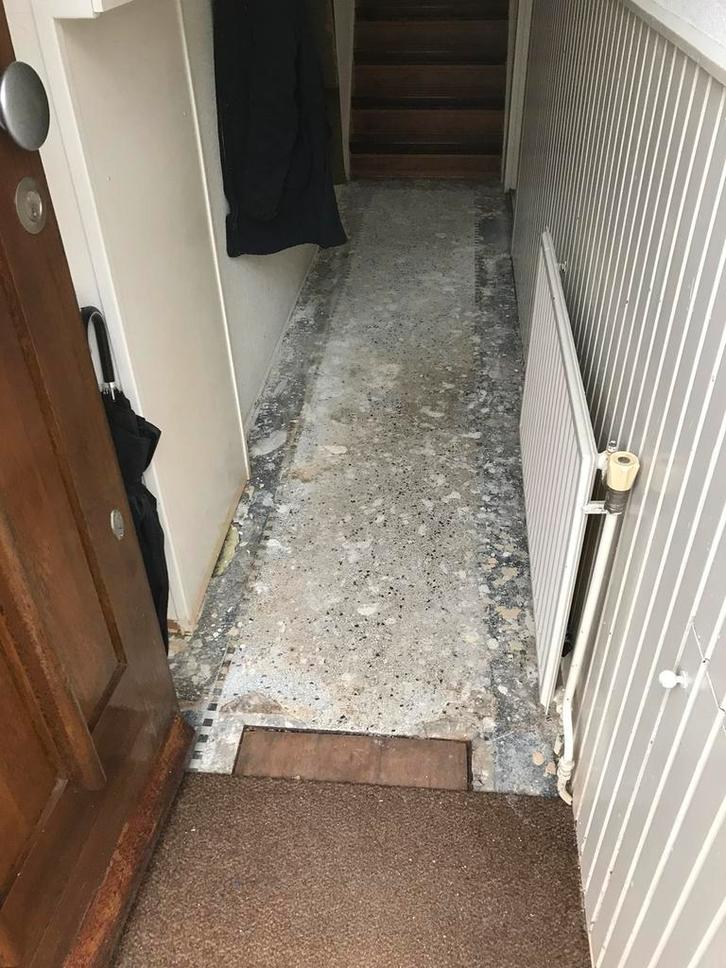 Renovatie granito terrazzo vloer 013-5333365, Antiek en Kunst, Curiosa en Brocante, Ophalen of Verzenden