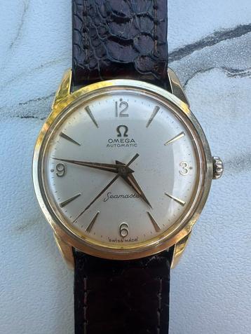 Omega seamaster ca. 1962 591 automatic 18k verguld beschikbaar voor biedingen