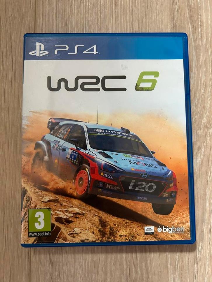WRC 6, rally game ps4, Spelcomputers en Games, Games | Sony PlayStation 4, Zo goed als nieuw, Racen en Vliegen, 3 spelers of meer