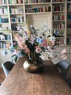 Vaas met kunstbloemen bruiloft, Ophalen of Verzenden, Zo goed als nieuw