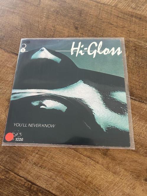 Hi Gloss-You ll never Know, Cd's en Dvd's, Vinyl Singles, Zo goed als nieuw, Single, Pop, 7 inch, Ophalen of Verzenden