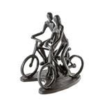 Design sculptuur "Fiets Tour" - fiets - stelletje - kussend, Ophalen of Verzenden