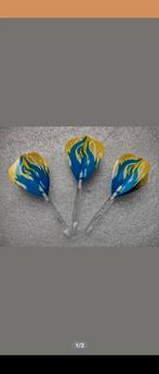 One80 flights Heat Blue Flame + Proplast Bubble Shafts Clear, Ophalen of Verzenden, Nieuw, Flights