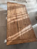 Robuuste salontafel op wielen, Ophalen, 50 tot 100 cm, Zo goed als nieuw, 150 tot 200 cm