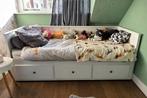 IKEA Brimnes Bedbank met 3 lades, Ophalen, Verstelbaar, Eenpersoons, Wit