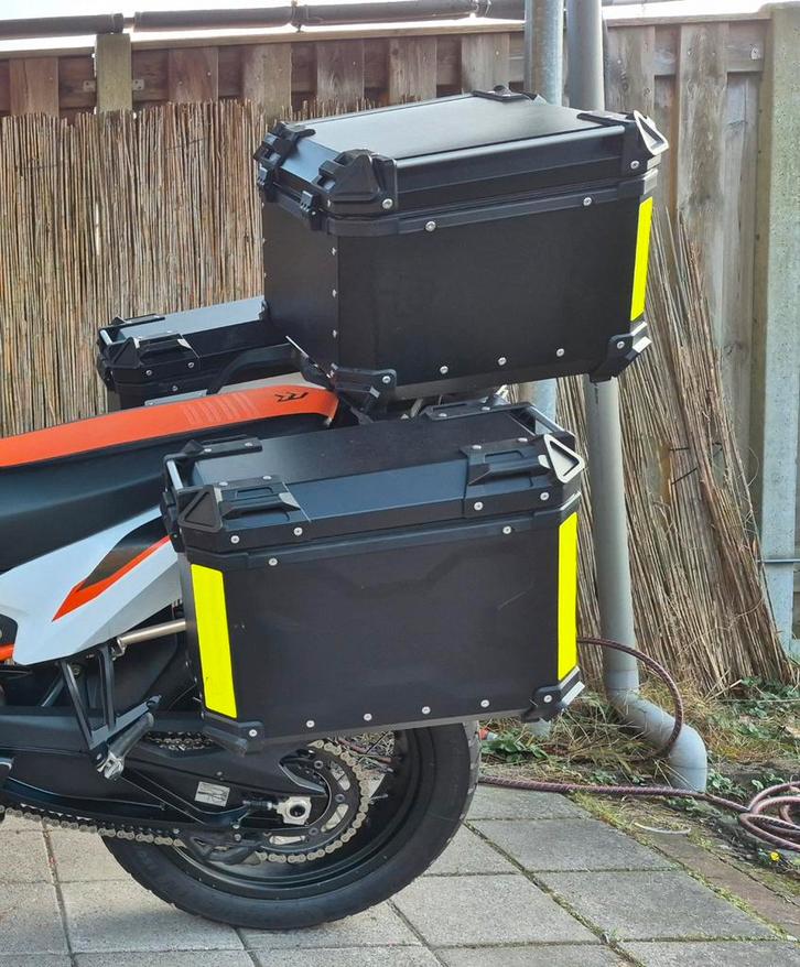 KTM 790/890 Adventure Kofferset + Beugels, Motoren, Accessoires | Koffers en Tassen, Zo goed als nieuw, Ophalen