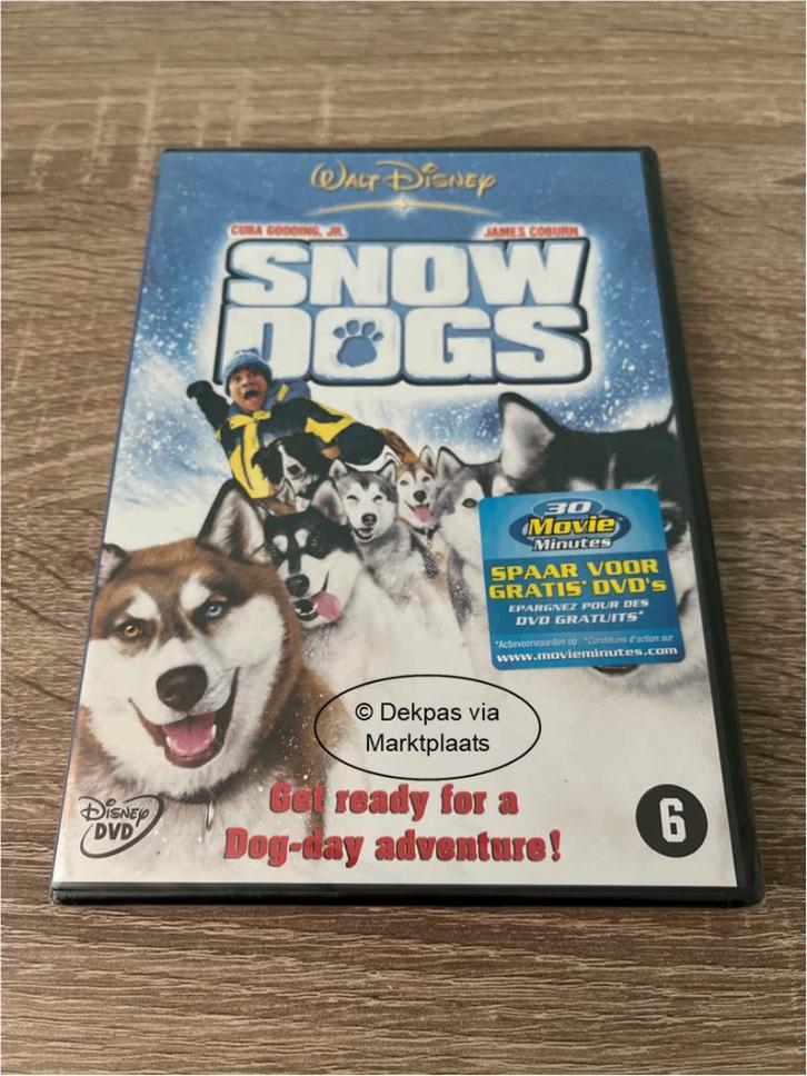 Dvd Snow Dogs - NIEUW in Seal, Cd's en Dvd's, Dvd's | Avontuur, Nieuw in verpakking, Vanaf 6 jaar, Ophalen of Verzenden