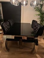 Eric kuster set eettafel met stoelen, salontafel, tv tafel, Ophalen, Gebruikt, Eric kuster style