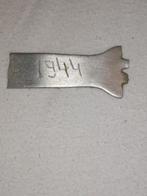 Duitse trench art herinnering steeltje bodemvondst, Ophalen of Verzenden, Landmacht, Duitsland, Hulzen of Bodemvondsten