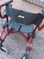 Rollator met rugsteun (als nieuw!), Diversen, Rollators, Ophalen, Opvouwbaar, Zo goed als nieuw