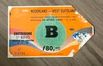 Nederland - West Duitsland voetbal ticket 26-04-1989, Ophalen of Verzenden