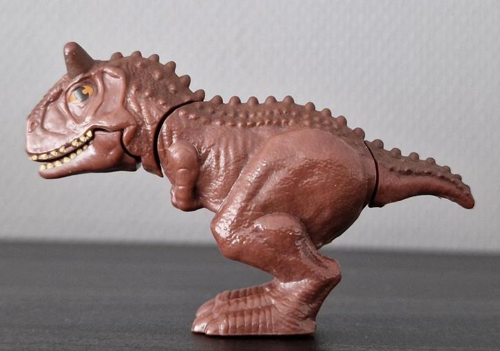 Jurassic World Happy Meal Dino Carnotaurus (Toro), Kinderen en Baby's, Speelgoed | Actiefiguren, Gebruikt, Ophalen of Verzenden