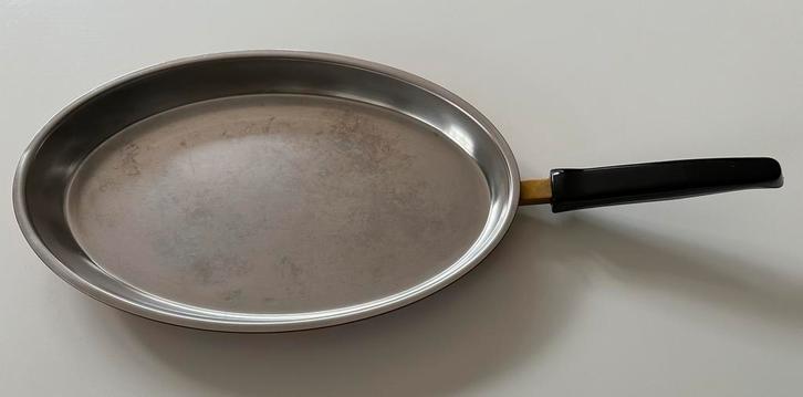 Koperen vispan Culinox spring, Huis en Inrichting, Keuken | Potten en Pannen, Gebruikt, Koekenpan of Braadpan, Overige materialen