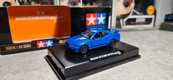 1:64 Nissan skyline GT-R R34 V-spec II Tamiya  beschikbaar voor biedingen