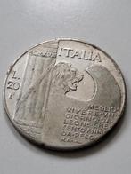 Penning Italie 1943 - Mussolini - 20 Lires, Postzegels en Munten, Penningen en Medailles, Ophalen of Verzenden, Overige materialen