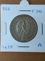 Dld 5 mark 1935 A zilver, Ophalen of Verzenden, Duitsland, Zilver