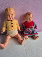 Antieke Celluloid Poppen Set, Ophalen of Verzenden