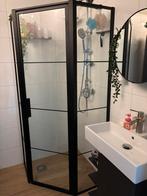 Douchecabine matzwart, Huis en Inrichting, Badkamer | Complete badkamers, Ophalen, Gebruikt