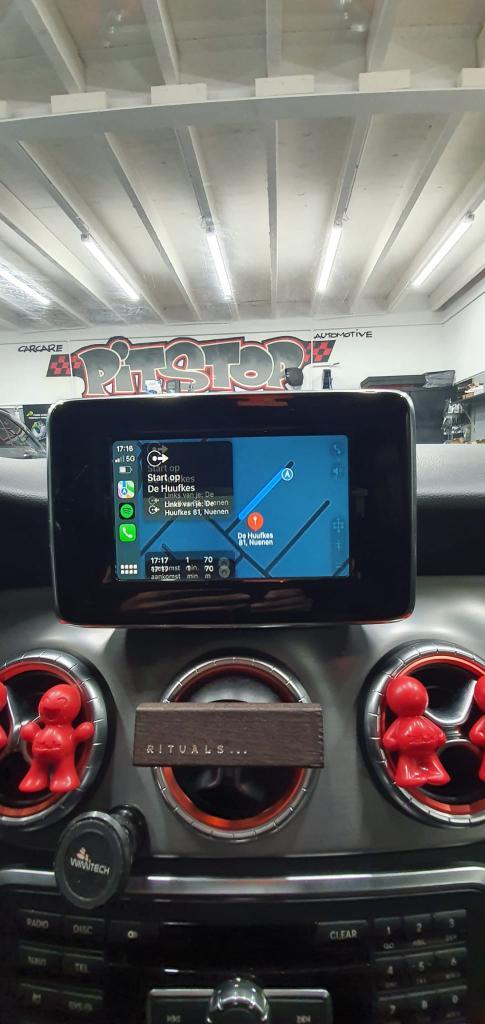Mercedes ML-klasse Apple Carplay draadloos met inbouw NTG4.5, Auto diversen, Auto-accessoires, Nieuw, Ophalen of Verzenden