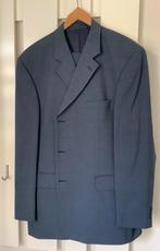 Blauw / grijzig kostuum - maat 56 - is gestoomd, Ophalen of Verzenden, Maat 56/58 (XL), Blauw