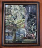G.J. Kuiper (1926-2013) - Watermolen bij Oele, Ophalen