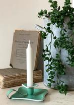 Emaille oude blaker licht groen, Verzenden