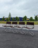 Vintage Ikea Figaro regisseurstoel | 1976 | 4 beschikbaar, Gebruikt, Zwart, Scandinavisch, Ophalen of Verzenden