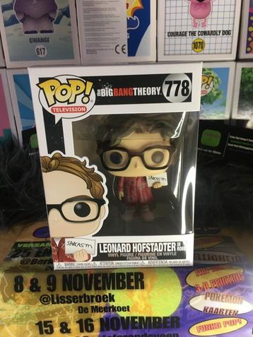 Funko Pop! Leonard 778 Big Bang Theory  beschikbaar voor biedingen