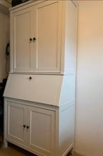 Op zoek naar: Hemnes secretaire met bovenkast (Ikea), Ophalen of Verzenden, Zo goed als nieuw