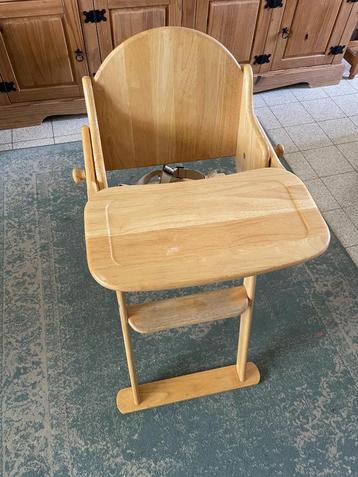 Safetots Inklapbare Houten Kinderstoel, naturel beschikbaar voor biedingen