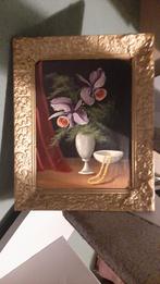 Bloemenstilleven met Gouden Lijst, Antiek en Kunst, Ophalen of Verzenden