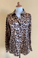 Mango panterprint blouse. Maat S. Nieuw, Mango, Bruin, Nieuw, Ophalen of Verzenden