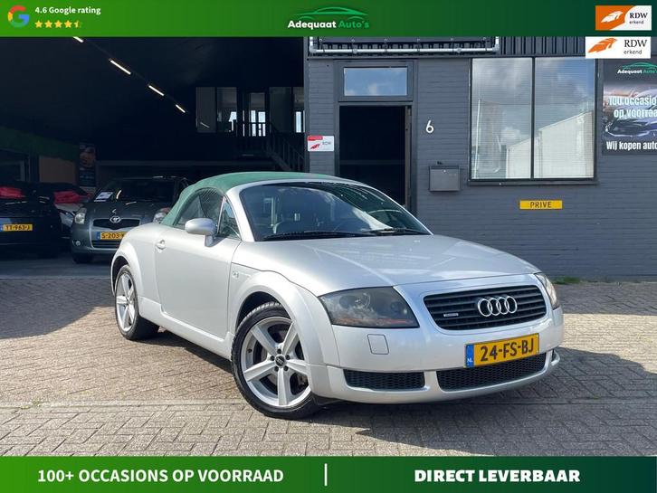 Audi TT Roadster 1.8 5V Turbo Quattro|2e Eig|Airco|224PK|NAP, Auto's, Audi, Bedrijf, Te koop, TT, 4x4, ABS, Airbags, Airconditioning