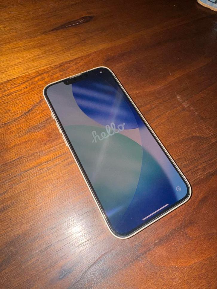 iPhone 13 - 64GB - wit, Telecommunicatie, Mobiele telefoons | Apple iPhone, Gebruikt, 64 GB, Zonder abonnement, iPhone 13, Wit