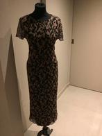 Elegante jurk met dierenprint MAAT M /L, Kleding | Dames, Jurken, Maat 38/40 (M), Bruin, Ophalen of Verzenden, Zo goed als nieuw