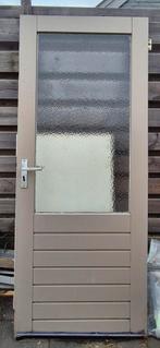 houten voordeur, Ophalen, Gebruikt, 80 tot 100 cm, Buitendeur