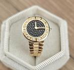 💎💎Moderne goud 14k Rolex ring, Heer, Nieuw, Ophalen of Verzenden, Goud