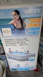 Intex prism frame 400x200x100, Tuin en Terras, Ophalen, 200 tot 300 cm, 80 tot 120 cm, Zo goed als nieuw